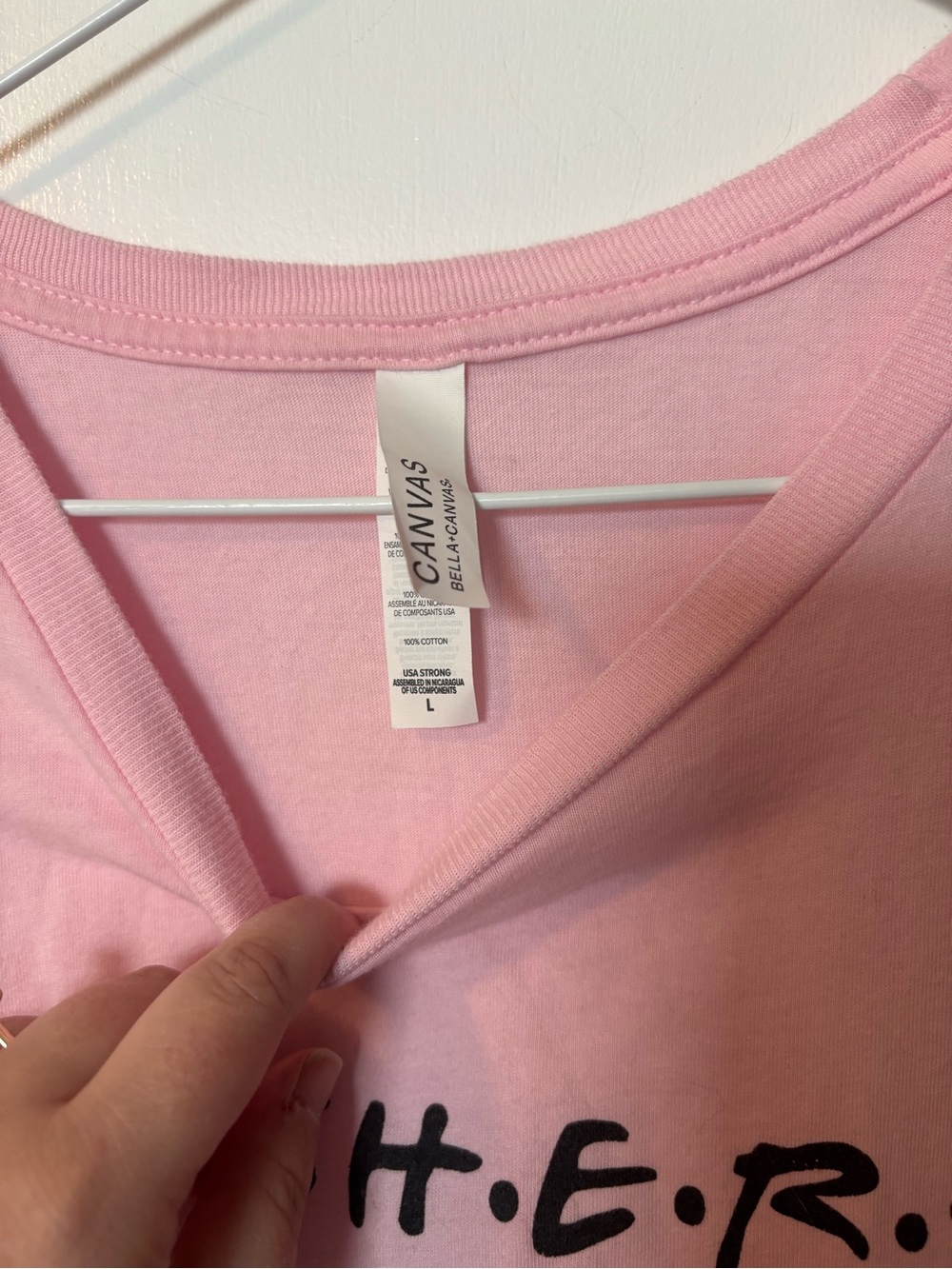 Bella Canvas Pink Mother's Day 2020 Graphic Tee - Picture 3 of 4